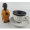 Ситечко для чая - статуэтка "Юный монах". Китай. вид 1
