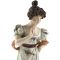 Статуэтка антикварная "Дама с Купидоном", высота 23 см, Фарфор Ernst Bohne Sons, Германия, первая половимна ХХ века (с реставрацией). вид 6