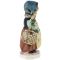 Статуэтка фарфоровая "Девочка с букетом и корзинкой", фарфор Friedel Bavaria, Германия, винтаж, середина 20 века, высота 15 см. . вид 2