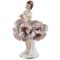 Статуэтка "Танцовщица". Кружевной фарфор Sandizell Dresden. Высота 11 см, Германия, 1960 гг.. вид 4