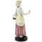 Статуэтка винтажная "Продавщица мороженого". Высота 20 см, фарфор Royal Doulton?, Великобритания, вторая половина 20 века (реставрация). вид 3