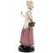 Статуэтка винтажная "Продавщица мороженого". Высота 20 см, фарфор Royal Doulton?, Великобритания, вторая половина 20 века (реставрация). вид 4