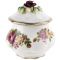 Шкатулка для мелочей "Cottage Rose". Английский фарфор, высота 9 см, Великобритания, винтаж, 1980-е гг.. вид 2