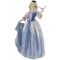 Статуэтка винтажная "Принцесса Ледяного дворца"  Высота 26,5 см, Фарфор, Фаберже, Franklin Mint, США, 1988 год. вид 4