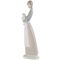 Статуэтка винтажная "Девочка с ягненком". Фарфор. Высота 26 см. Lladro, Испания, вторая половина 20 века. вид 4