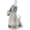 Статуэтка фарфоровая "Девушка с гусями", винтаж, Высота 22,5 см, Lladro, Испания, вторая половина 20 века. вид 4