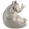 Статуэтка винтажная "Обезьянка кокетка". Фарфор  Nao для Lladro. Высота 10 см., Испания, 1998 год (нюанс). вид 2