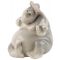 Статуэтка винтажная "Обезьянка кокетка". Фарфор  Nao для Lladro. Высота 10 см., Испания, 1998 год (нюанс). вид 4