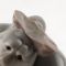 Статуэтка винтажная "Обезьянка кокетка". Фарфор  Nao для Lladro. Высота 10 см., Испания, 1998 год (нюанс). вид 5
