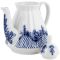 Чайник заварочный "Беседка", Фарфор, винтаж, ЛФЗ, CCCР, вторая половина 20 века. вид 2