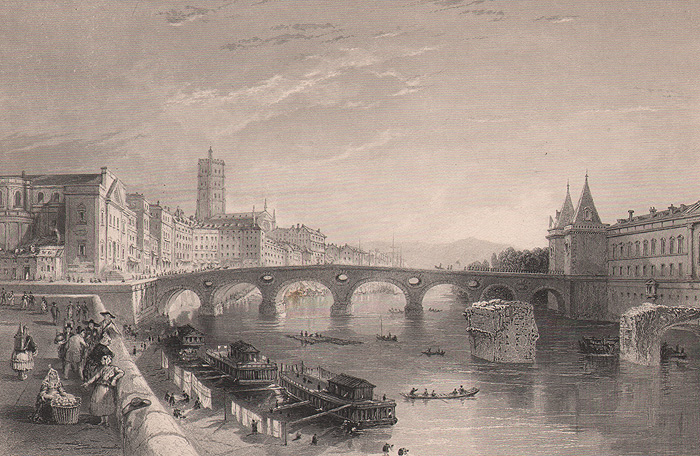 Париж 18 века картинки